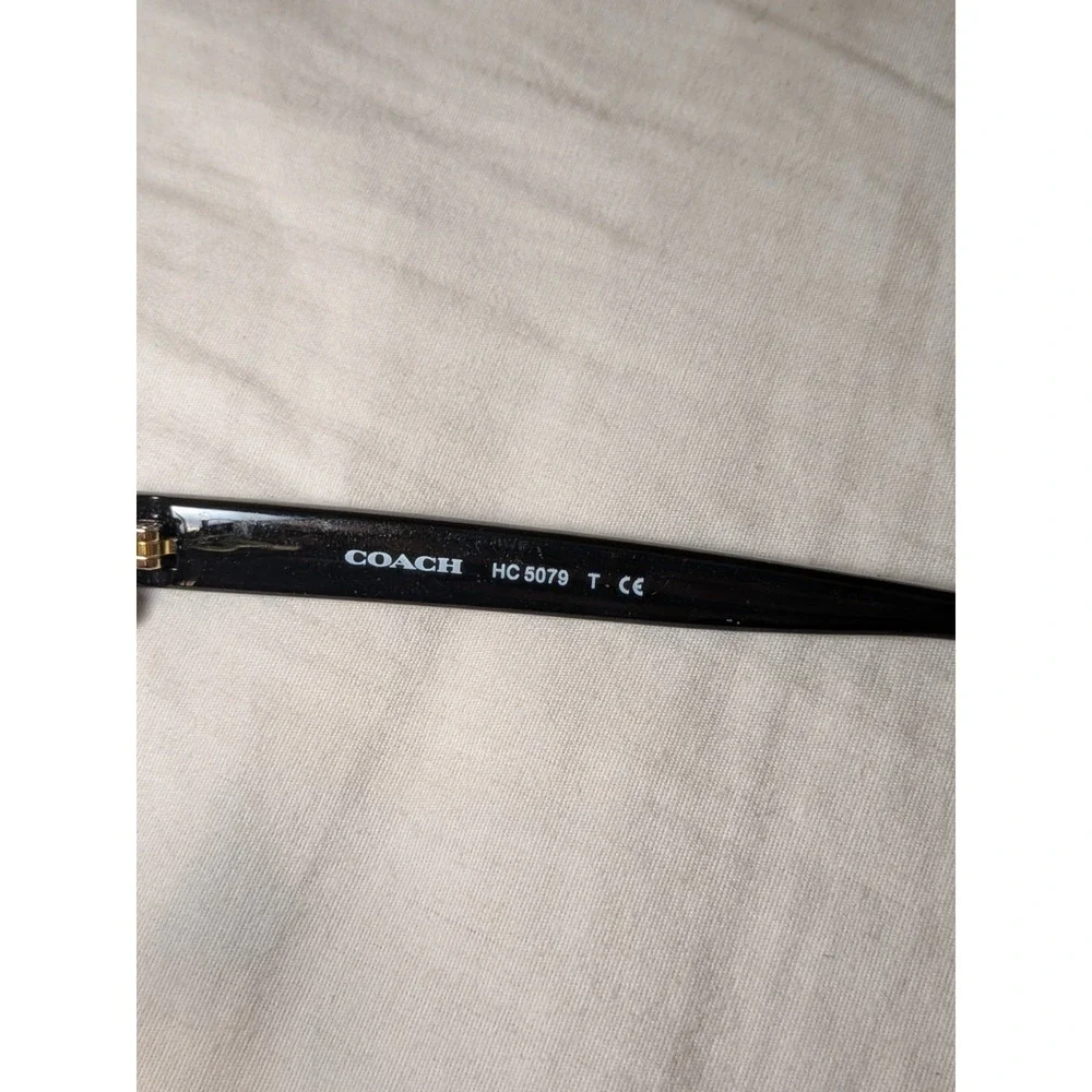 Coach Eyeglasses FRAME HC 5079 9256 (Wild Beast Lt Gold/Black) 53-16-135 FRAMES